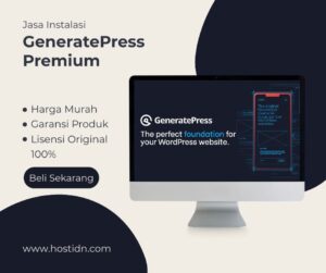 Jasa Install GeneratePress (GP-Premium) Original Lisensi Lifetime