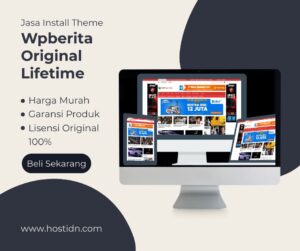Jasa Install Theme WPberita Original Lisensi Lifetime