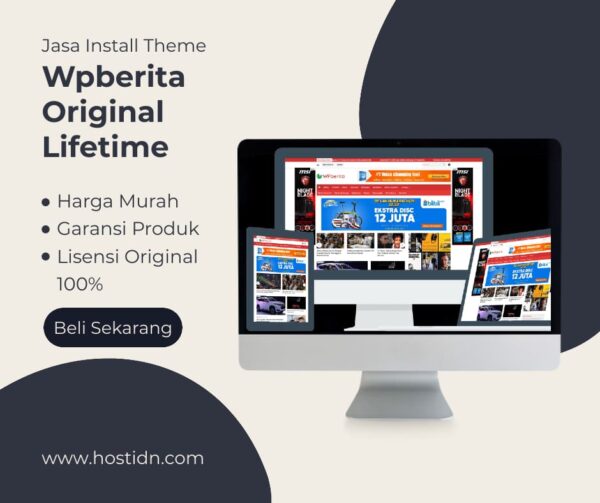 Jasa Install Theme WPberita Original Lisensi Lifetime