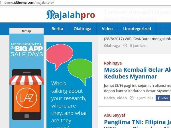 Jasa Install Theme MajalahPro Original - By idtheme