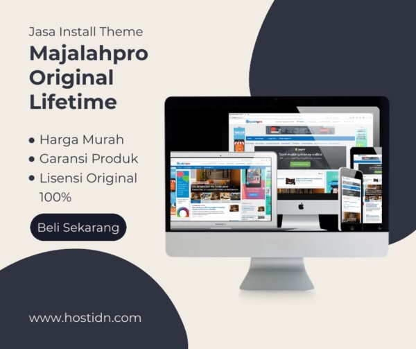 Jasa Install Theme MajalahPro Original - By idtheme