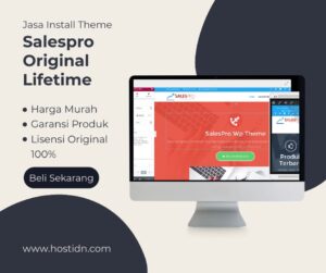 Jasa Install Salespro WordPress Theme Original Lifetime