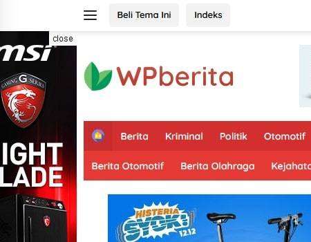 Jasa Install Theme WPberita Original Lisensi Lifetime
