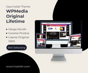 Jasa Install Theme WPMedia Original Lisensi Lifetime